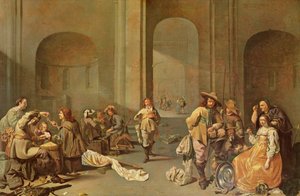 Depositing the spoils by Jacob Duck